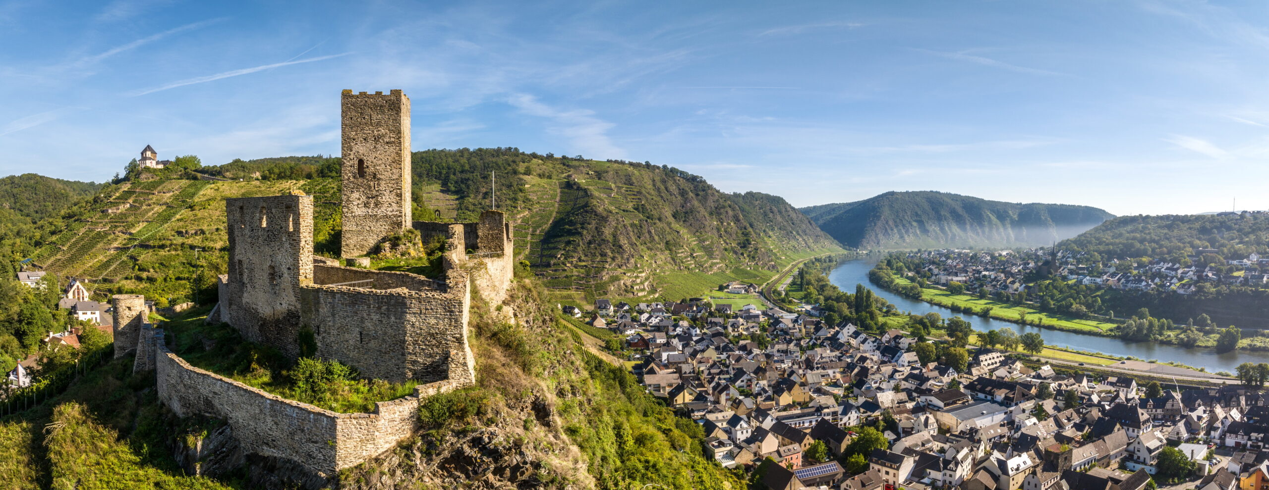 Kobern-Gondorf Drohnenfoto Niederburg